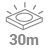 Domet tople LED do 30m